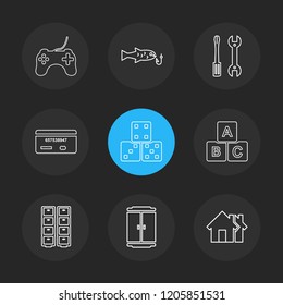 9 Web Icon set