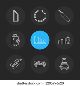 9 Web Icon set