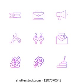 9 Web Icon set