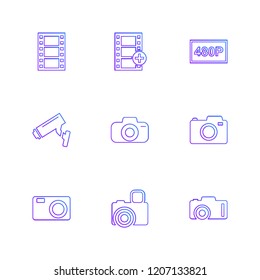 9 Web Icon set