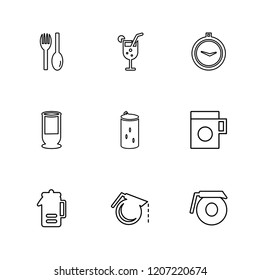 9 Web Icon set