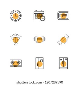 9 Web Icon set