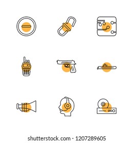 9 Web Icon set