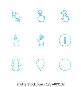 9 Web Icon set