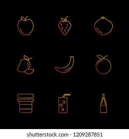9 Web Icon set