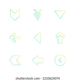 9 Web Icon set