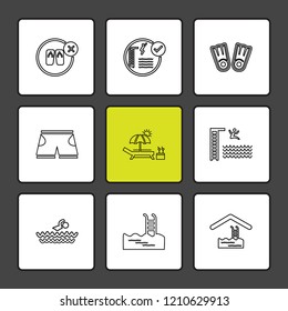 9 Web Icon set