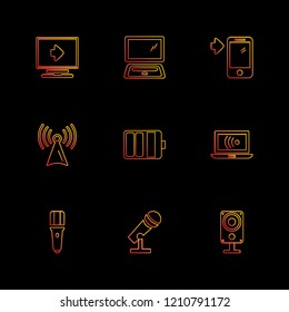 9 Web Icon set