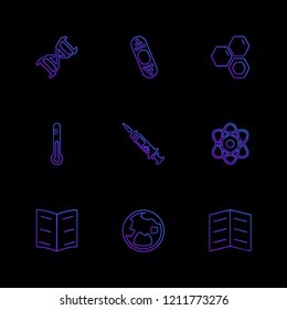9 Web Icon set