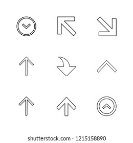 9 Web Icon set