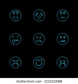 9 Web Icon set