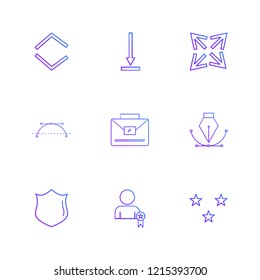 9 Web Icon set