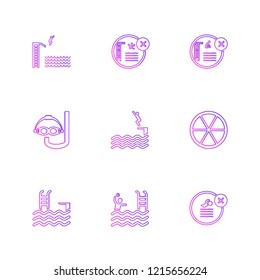 9 Web Icon set