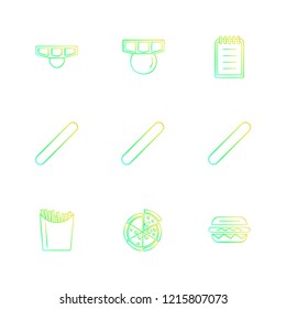 9 Web Icon set