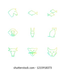 9 Web Icon set