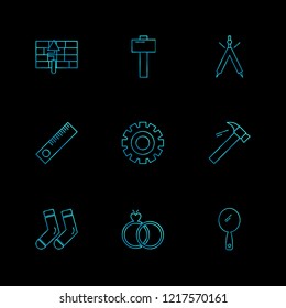 9 Web Icon set