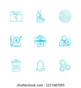 9 Web Icon set