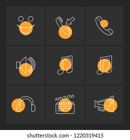 9 Web Icon set