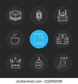 9 Web Icon set