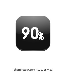 90% - App Icon