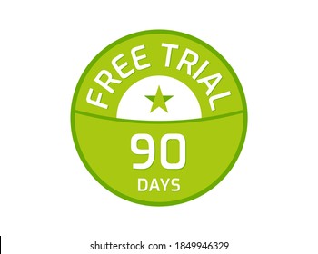 90 Days Free Trial logo, 90 Day Free trial image