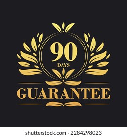 90 Days Guarantee Logo vector,  90 Days Guarantee sign symbol