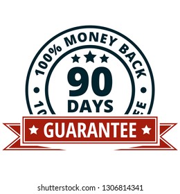 90 Days Money Guarantee Back illustration