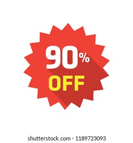 90% LABEL DISCOUNT