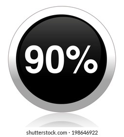 90 percent icon