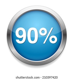 90 percent icon