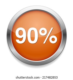 90 percent icon