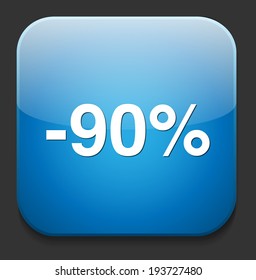 90 percent off