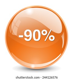 90 percent off