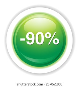 90 percent off
