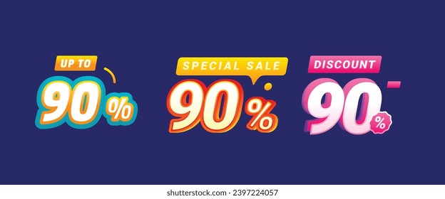 90 Percent Special Discount Sale