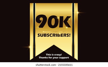 90 thousand subscribers celebrate thank you achievement