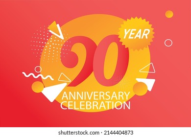 90 year anniversary celebration logotype. anniversary logo with orange and white color isolated on black background, vector design for celebration, invitation card, and greeting card - Vector