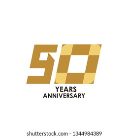 90 Year Anniversary Vector Template Design Illustration