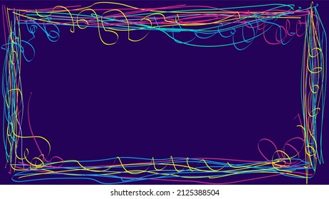 90s Abstarct Frame Design Art