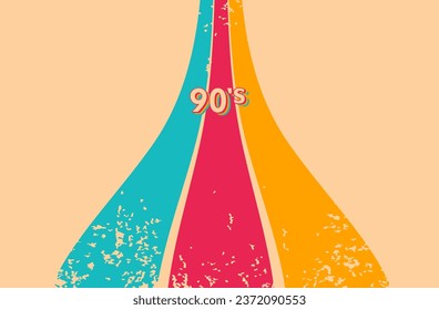 90s Background Vector Art, Icons, and Graphics for Free Download, Geometric Seamless Pattern In 90s Style Abstract Geometric Background Design