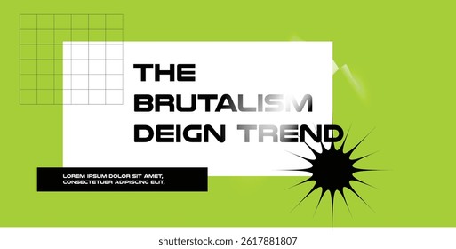 90s brutalism noisy fluid gradient aesthetic background template for design, portfolio, web, poster	
