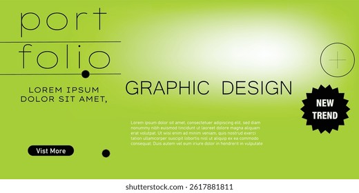90s brutalism noisy fluid gradient aesthetic background template for design, portfolio, web, poster	
