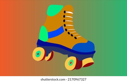 90s decade vintage iconscolorful flat 3d sketch