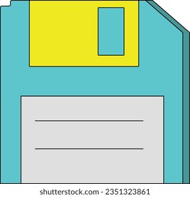 90s Floppy Disk Computer It Nostalgia