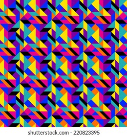 90s Geometric Pattern