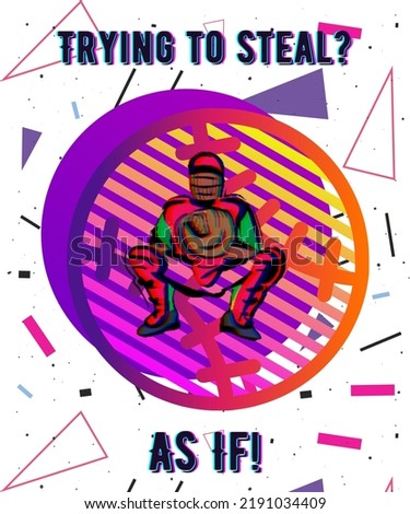 90's inspired softball baseball catcher vector graphic design