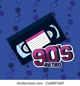 90s retro concept