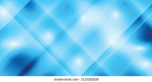 90-s style. Creative illustration in halftone style with blue gradient. Abstract colorful geometric background. Pattern for wallpaper, web page, textures.