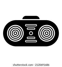 90's style radio icon image