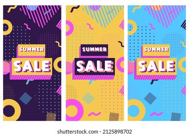 90S SUMMER SALE BANNER FOR YOUR WEBSITE OR SHOP